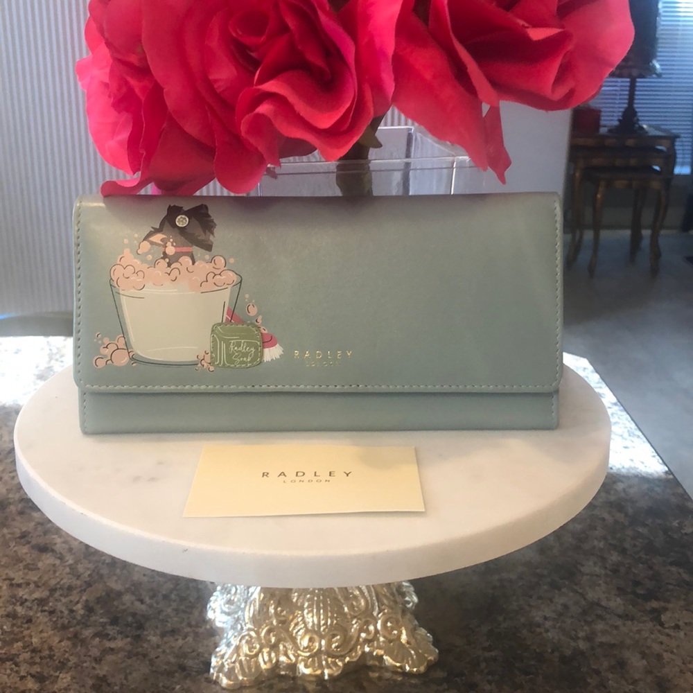 New Radley London Large Flap Matinee Leather Wallet